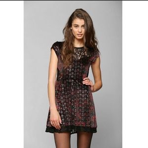 Ecote Velvet Fortune Teller Dress